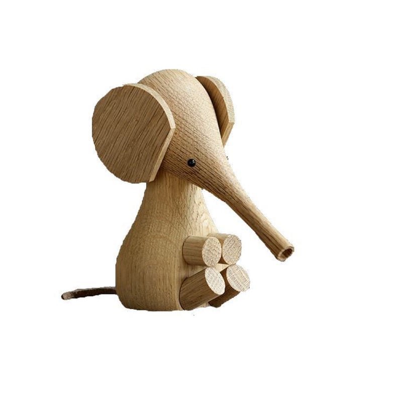 JIYUERLTD Wood Elephant,Wood Carving Elephant,Wood Animal Birthday Present,Puppet,Wood Gift - JIYUERLTDJIYUERLTD Wood Elephant,Wood Carving Elephant,Wood Animal Birthday Present,Puppet,Wood Gift