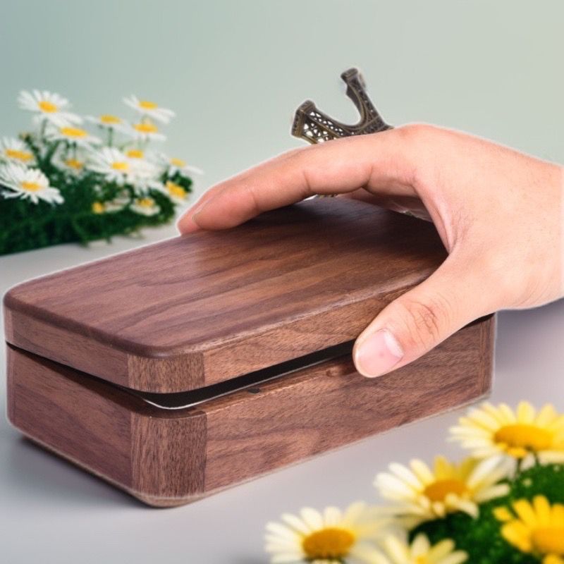 JIYUERLTD Wooden Jewelry Box, Storage boxes,Elegant Organizer for Your rings and earrings to necklaces and bracelets,watch ect. - JIYUERLTDJIYUERLTD Wooden Jewelry Box, Storage boxes,Elegant Organizer for Your rings and earrings to necklaces and bracelets,watch ect.